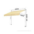 Balcony Manual Awning -Patio Clamp Awning